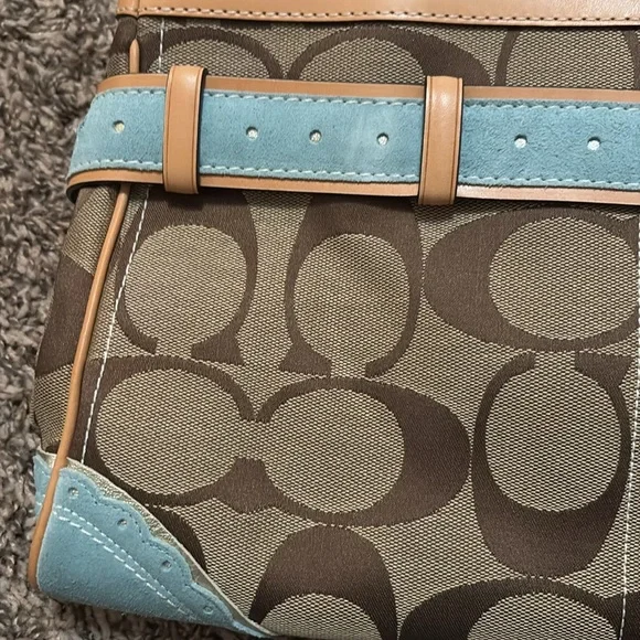 COACH Leather Y2K NWT Fish Under The Sea Satchel Purse Handbag  ONLY NWT ON POSH - Picture 8 of 15